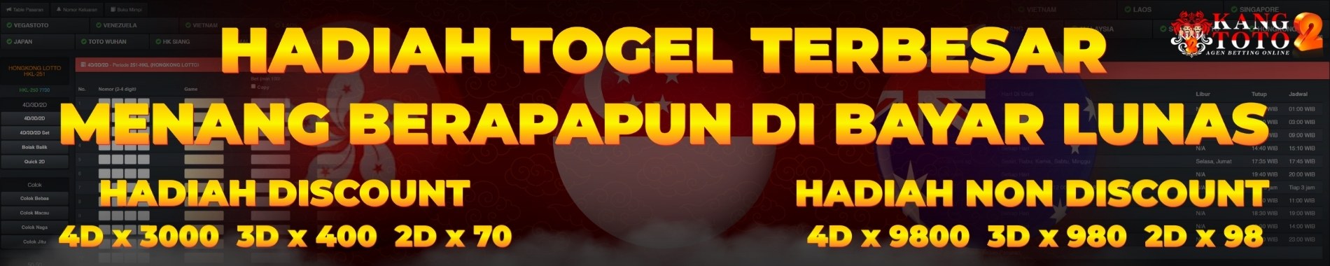 hadiah togel terbesar
